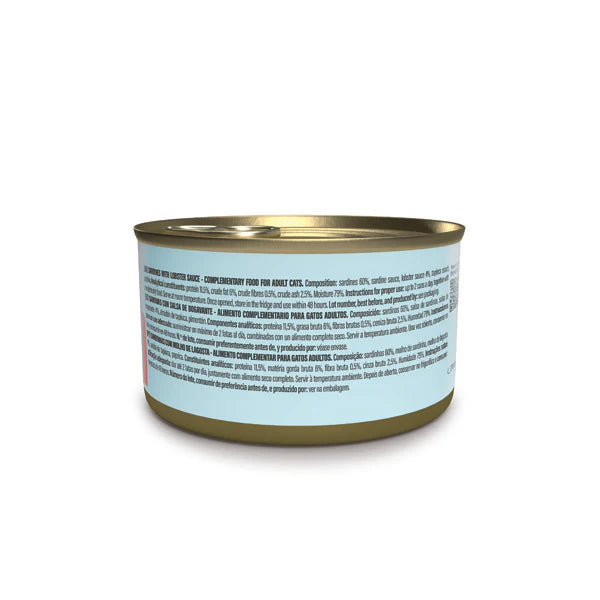 Schesir Grill Wholefood Cat Can Sardines In Lobster Sauce 70g