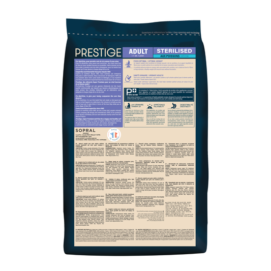 Prestige Sterilised Adult Fish Dry Cat Food