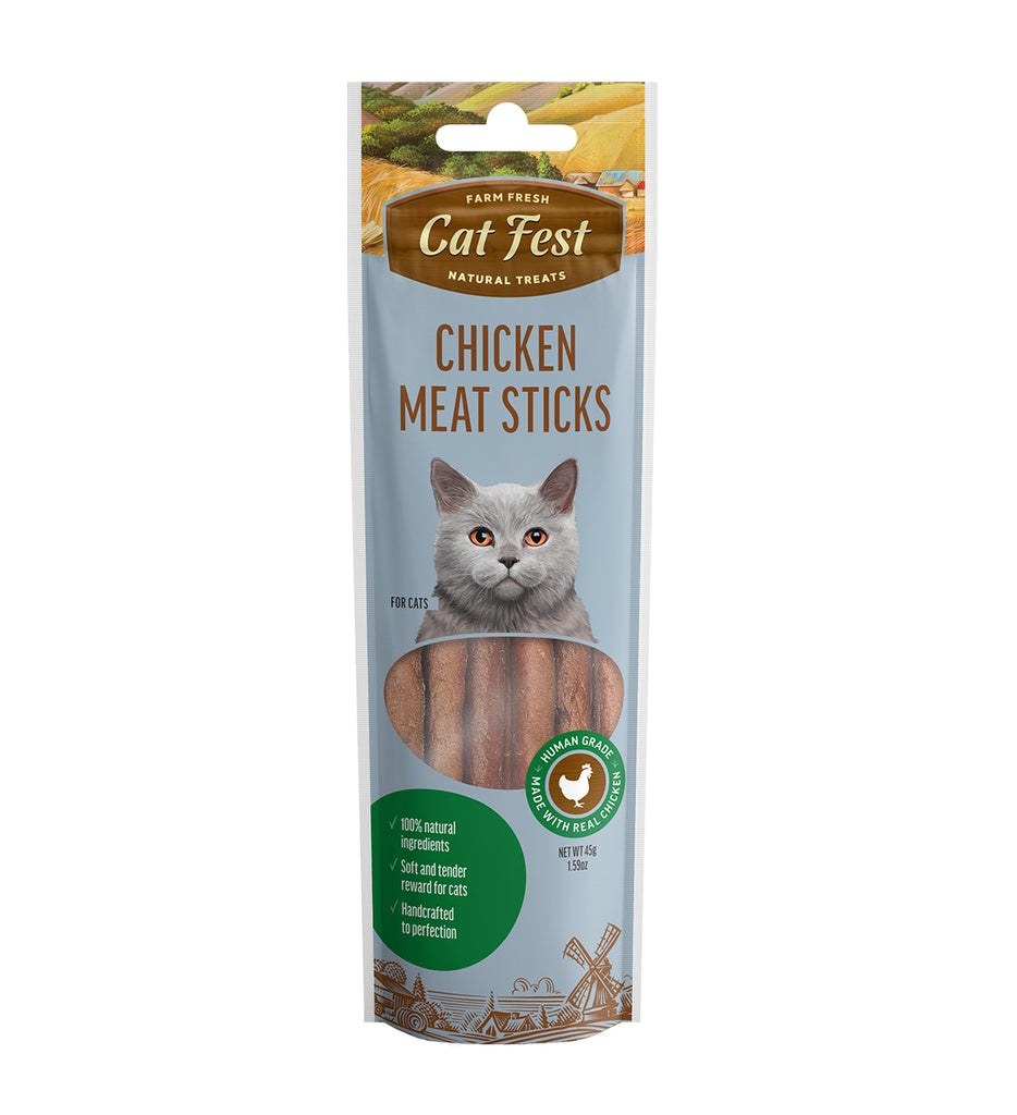 Cat Fest Meat Sticks Chicken For Cat 45g