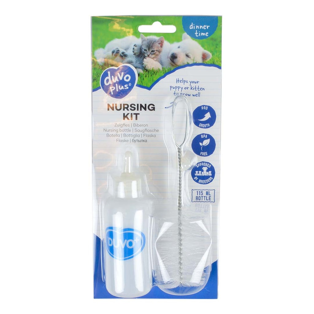Duvo+ Nursing Kit for Puppies & Kittens 115ml