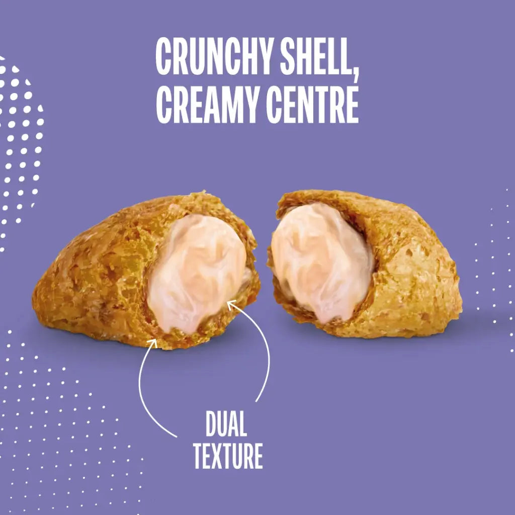 Schesir Snax! Crunchy & Creamy Cat Snack 60g-Beef