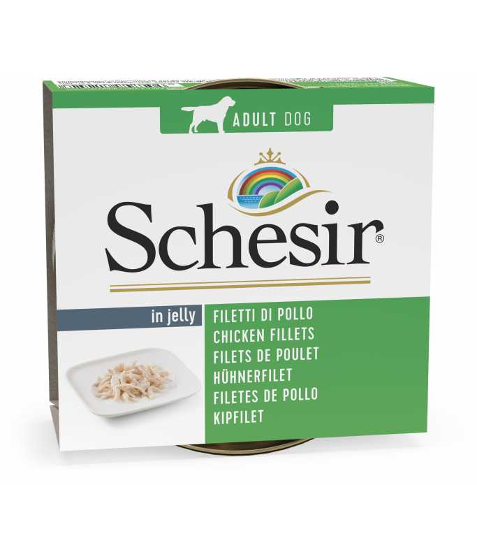 Schesir Dog Wet Food-Chicken Fillets 150g