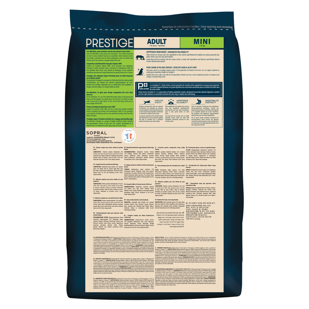 Prestige Adult Mini Dry Dog Food