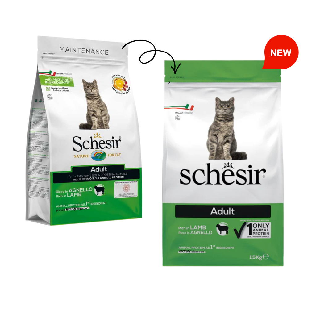 Schesir Cat Dry Food Maintenance With Lamb-Adult 1.5kg