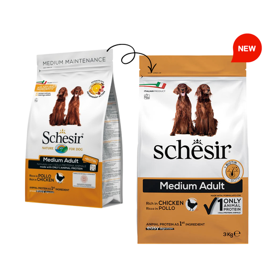 Schesir Medium Adult Maintenance with Chicken 3kg