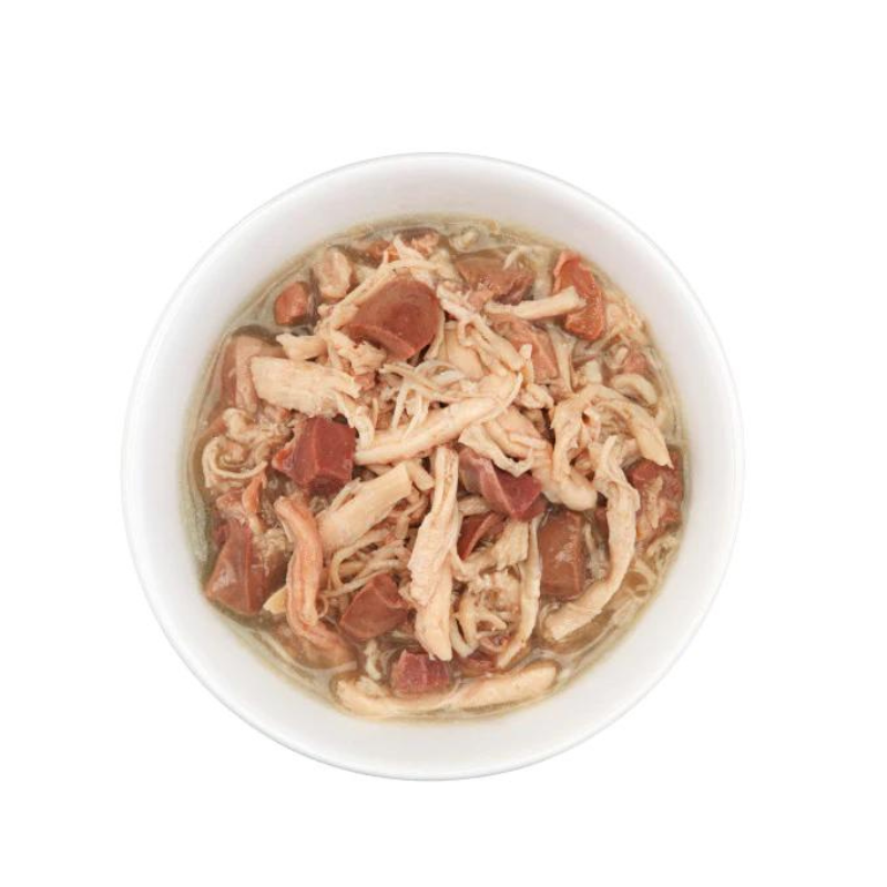 Schesir After Dark Wholefood In Broth For Cat - Chicken With Duck 80g