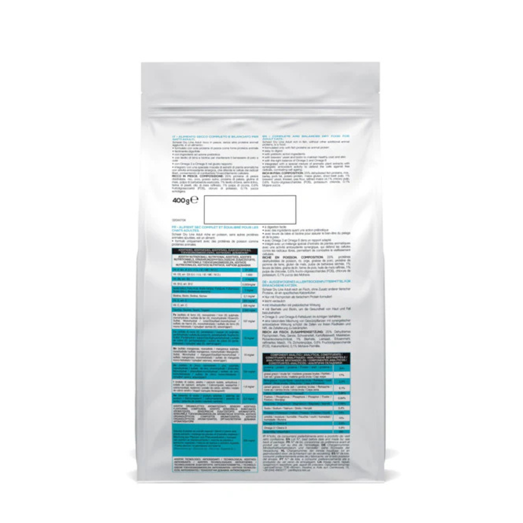 Schesir Cat Dry Food Maintenance with Fish-Adult 400g