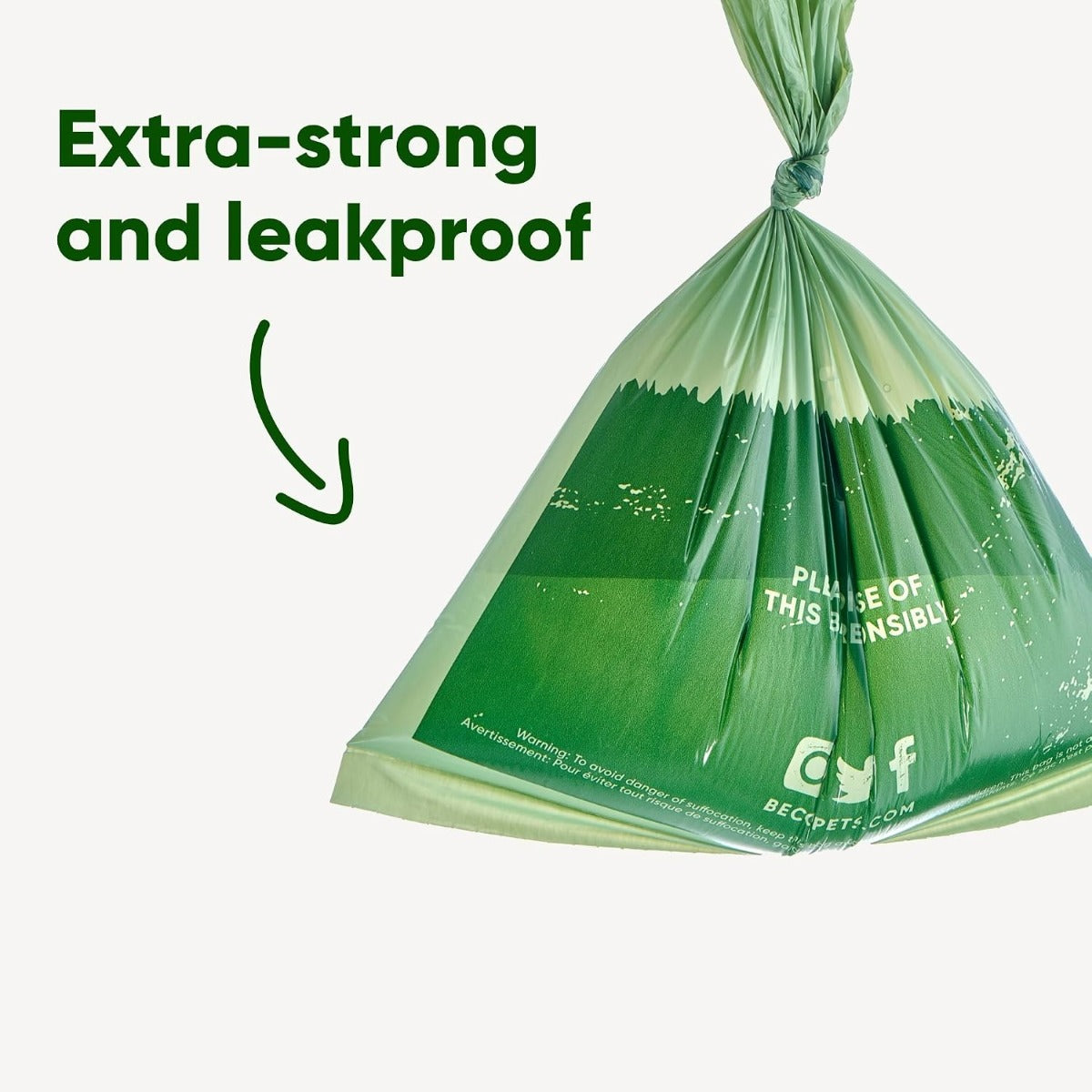 Beco Pets Mint Scented Poop Bags 120pcs