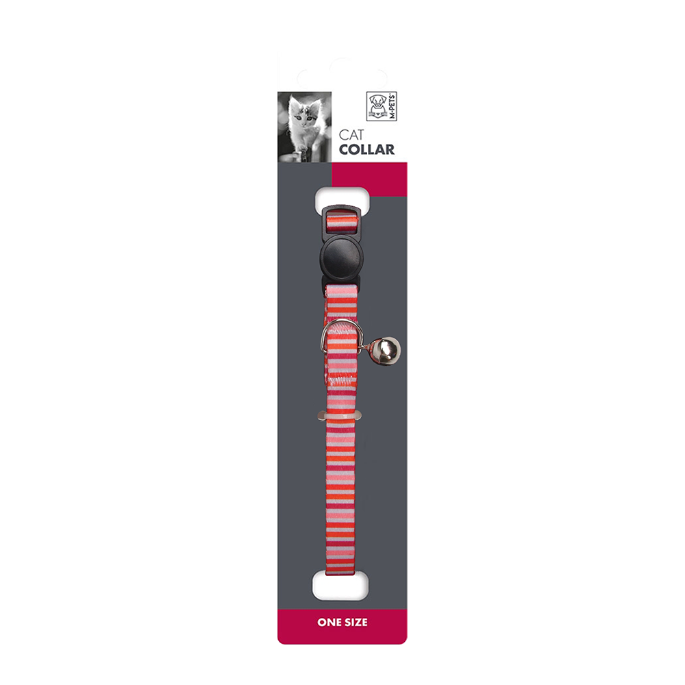 M-PETS Lines Cat Collar