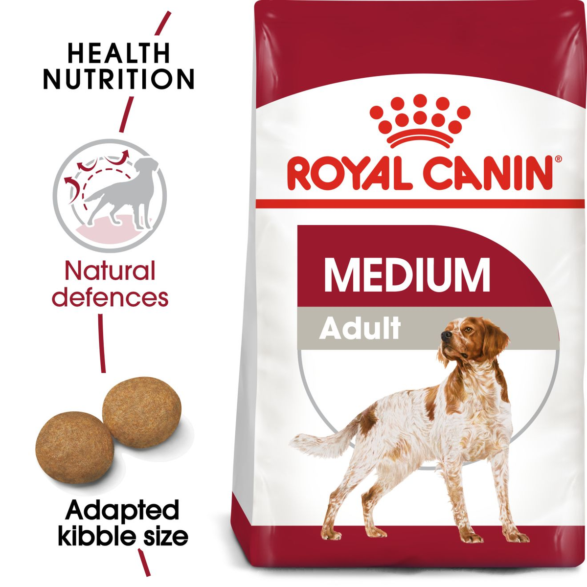 Royal Canin Medium Adult Dry Dog Food - 10kg