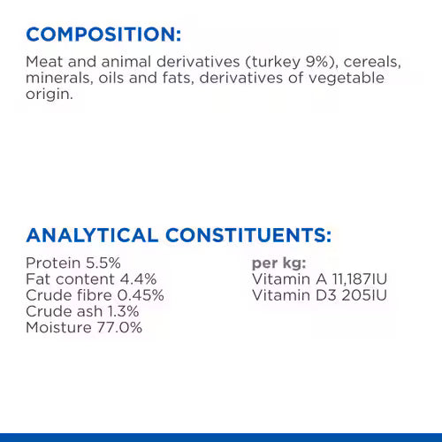 Hill’s Science Plan Adult Dog Wet Food with Turkey (12x370g)