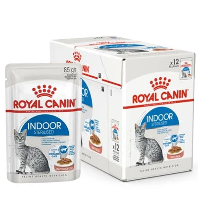 Royal Canin Indoor Sterilised In Gravy Cat Wet Food