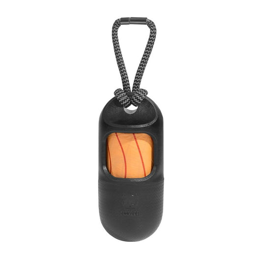 Zee.Dog Poop Bag Dispenser with Compostable Refill – Black